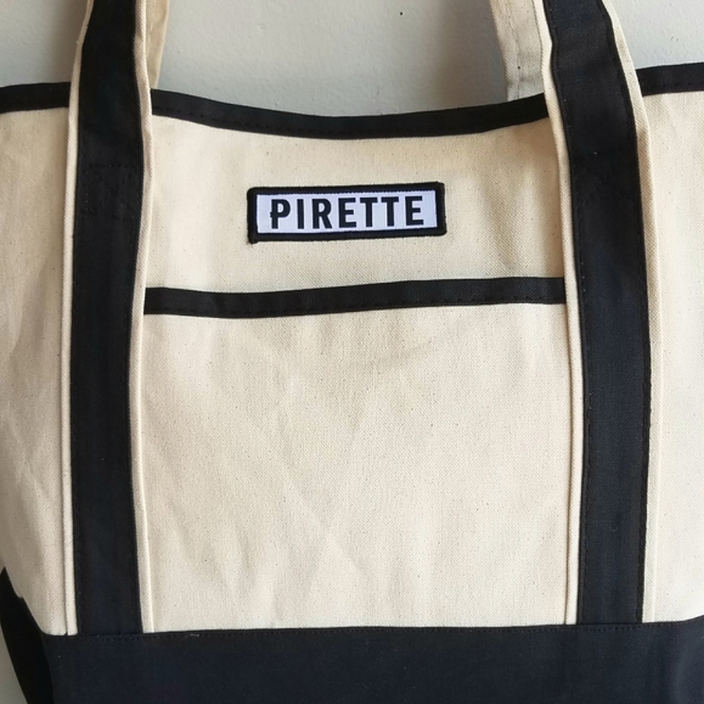 Pirette Canvas Beach Tote - Picture 9 of 10